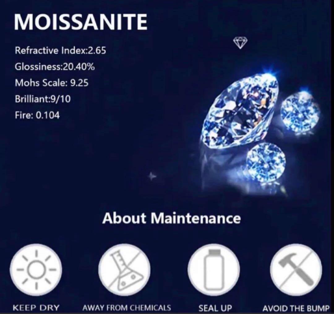 【究極の輝き】モアサナイト テニスチェーンネックレス／S925 × 証明書付