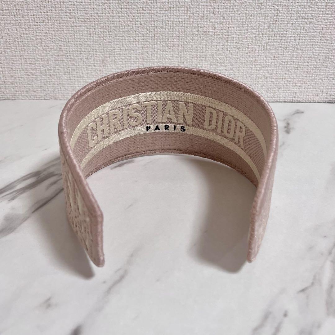 DIOR カチューシャ　オブリーク柄　ピンク 楽天市場】【クリスチャンディオール】Christian Dior ロゴ