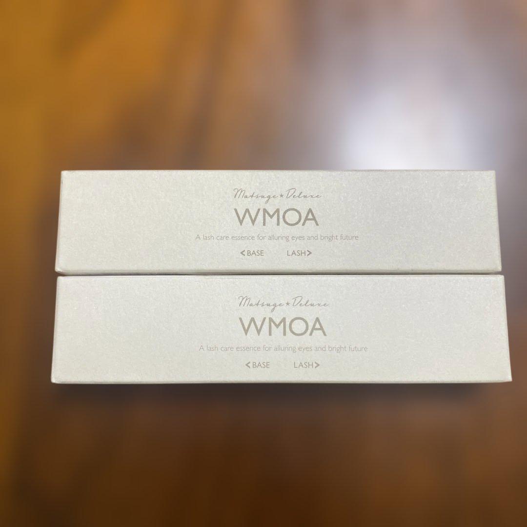 新品未使用！ウモア　WMOAまつ毛美容液 ２本セット 新品WMOA -ウモア まつ毛デラックス まつ毛美容液 2本セット