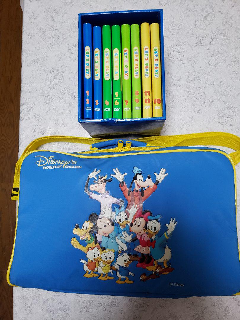 ディズニー英語システムレッツプレイDVD他