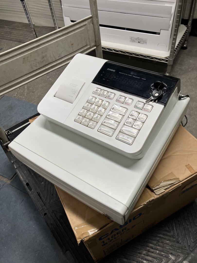 Amazon | カシオ レジスター 4部門 小型ドロア 110ER