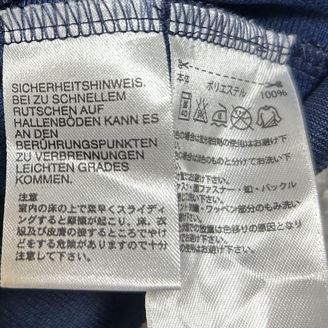 極美品『アディダス』【M】ジャージ/3本線/トレーニング/体育/運動着/t74