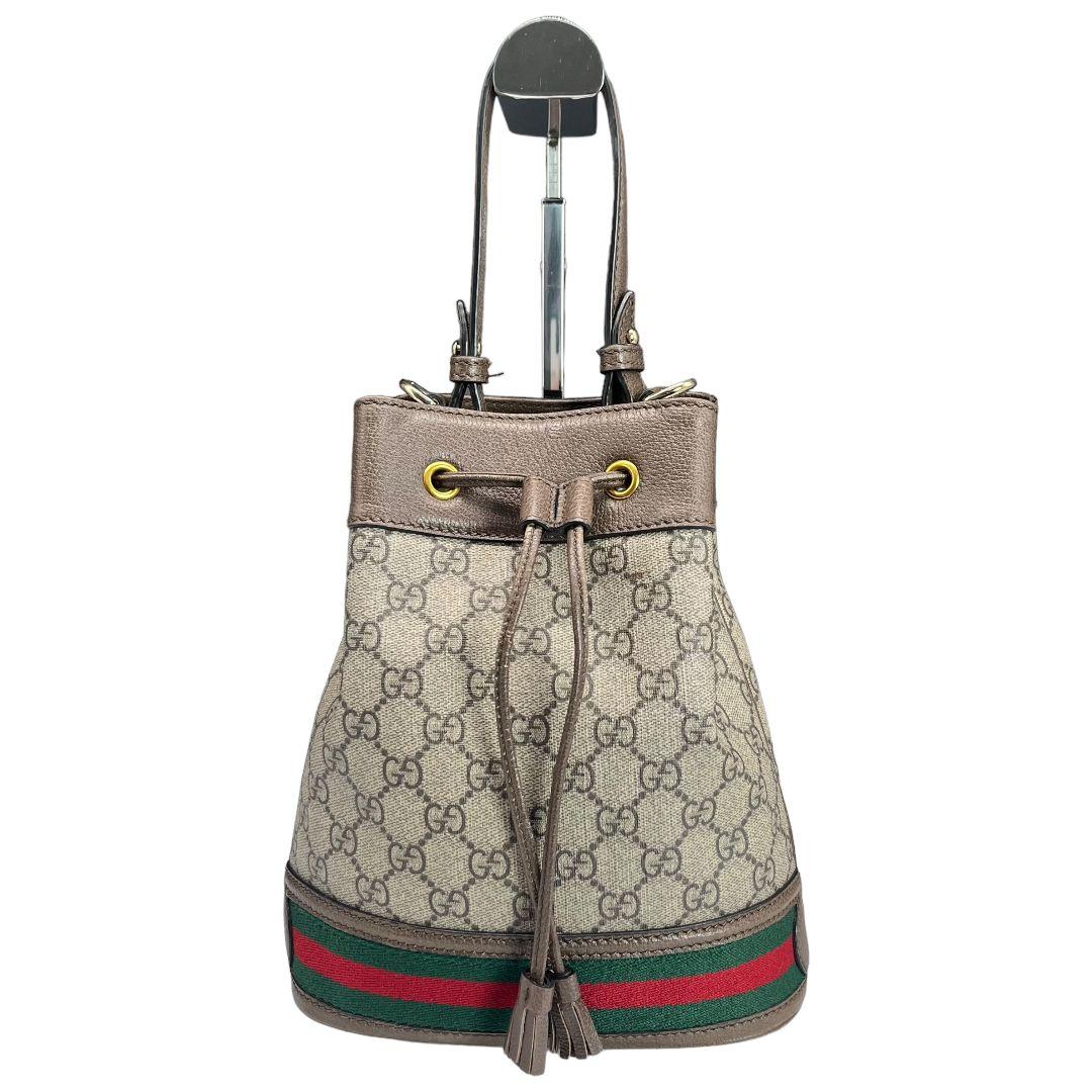 極美品✨ GUCCI グッチ オフィディア ハンドバッグ シェリーライン
