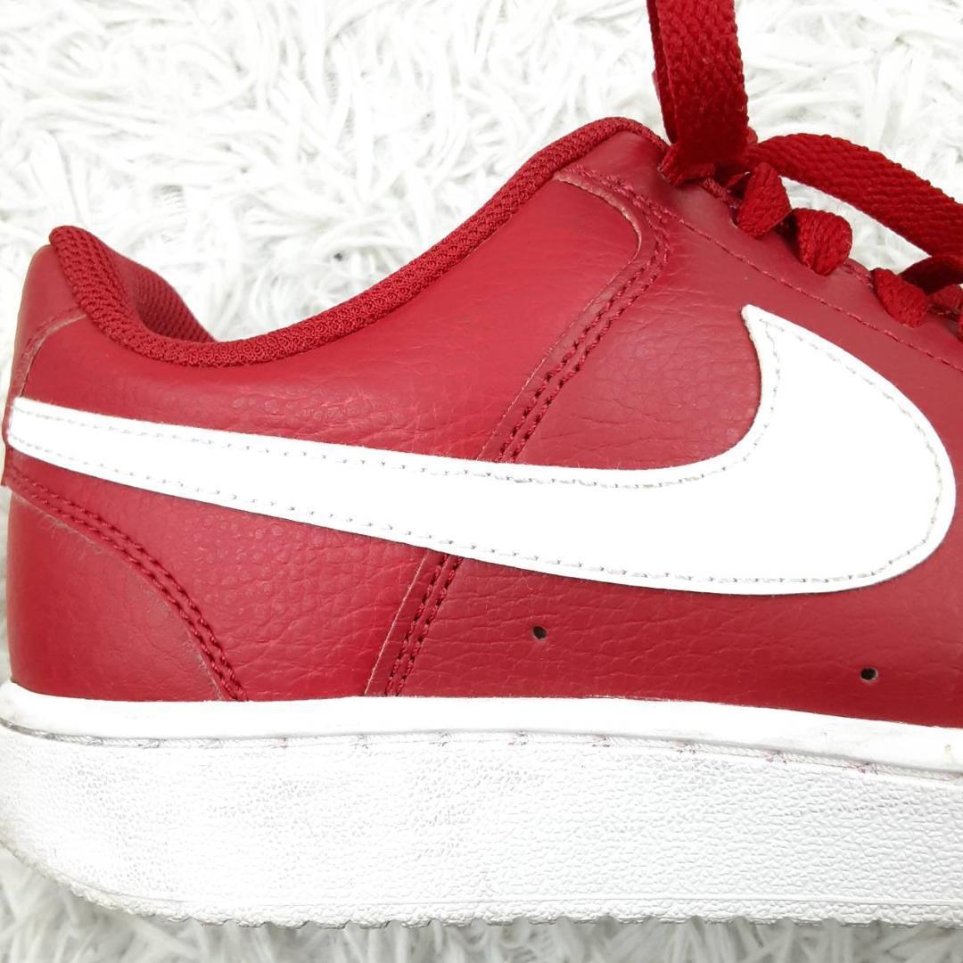 美品 26㎝◎NIKE ナイキ コートビジョン スニーカー レッド タテナイキ