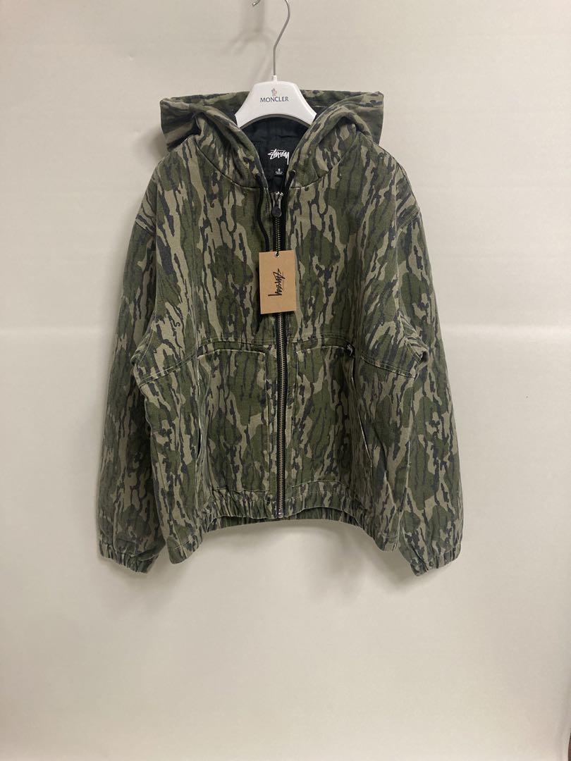 stussy mossy oak insulated work jacket