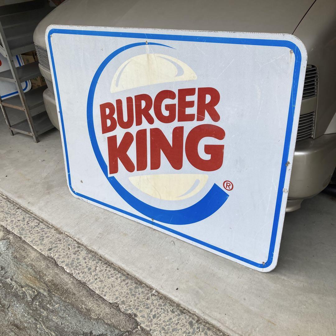 USAバーガーキング　巨大看板