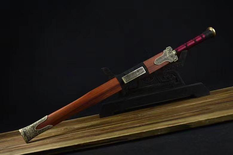 模様鋼孫権剣(漢剣)武具 刀装具 日本刀 模造刀 古兵器 模様鋼孫権剣(漢剣)武具 刀装具 日本刀 模造刀 古兵器