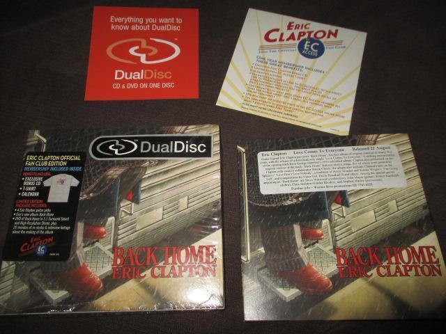 Eric Clapton Back Home DualDisc (RARE!!) - メルカリ