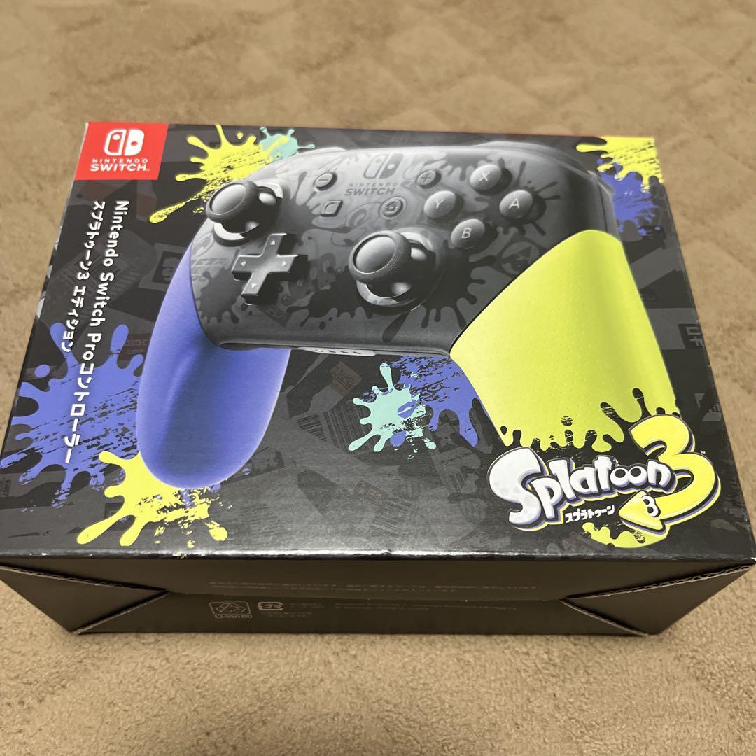 Nintendo Switch Proコントローラー スプラトゥーン3エディシ…