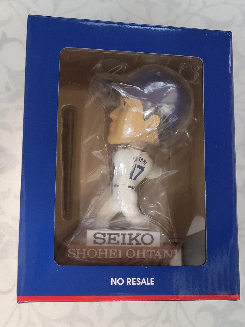 【超ポイント祭?期間限定】 限定非売品【大谷翔平】ドジャース仕様ボブルヘッド セイコー スポーツ