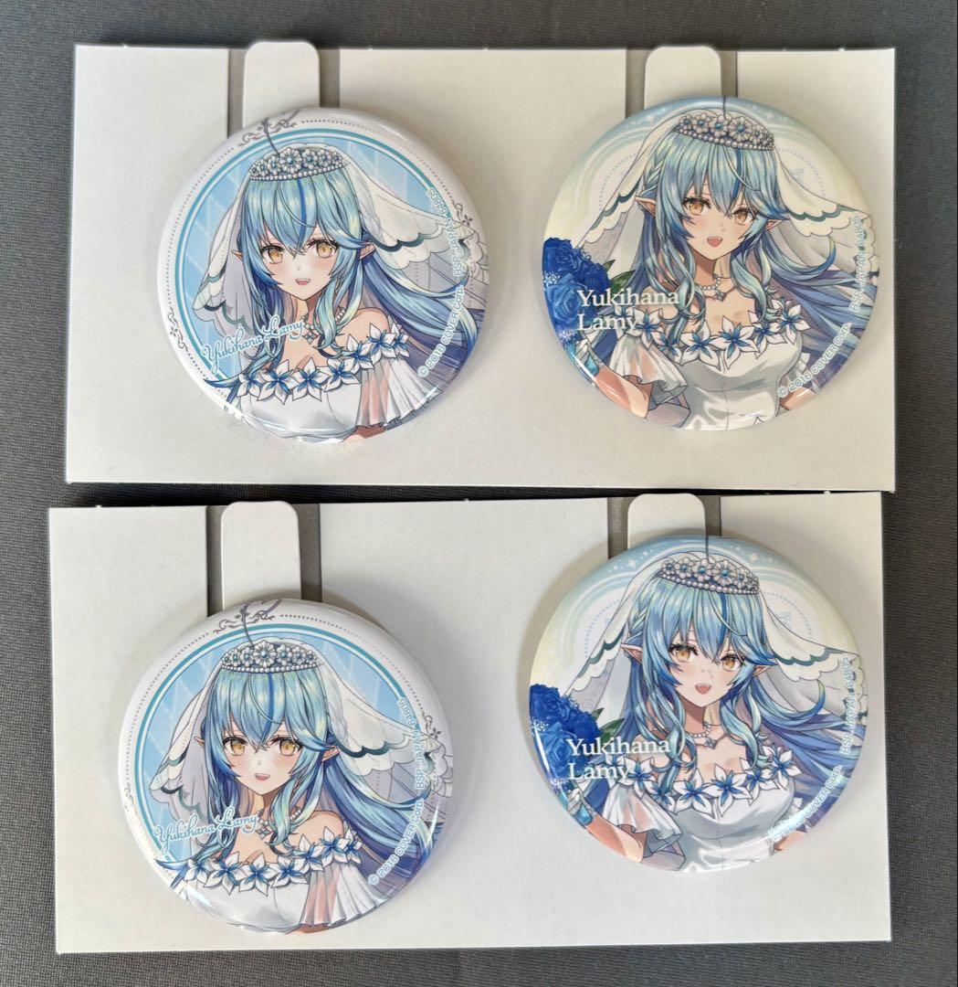 一番くじ ホロライブ Hololive フィギュア 雪花ラミィ 缶バッチ