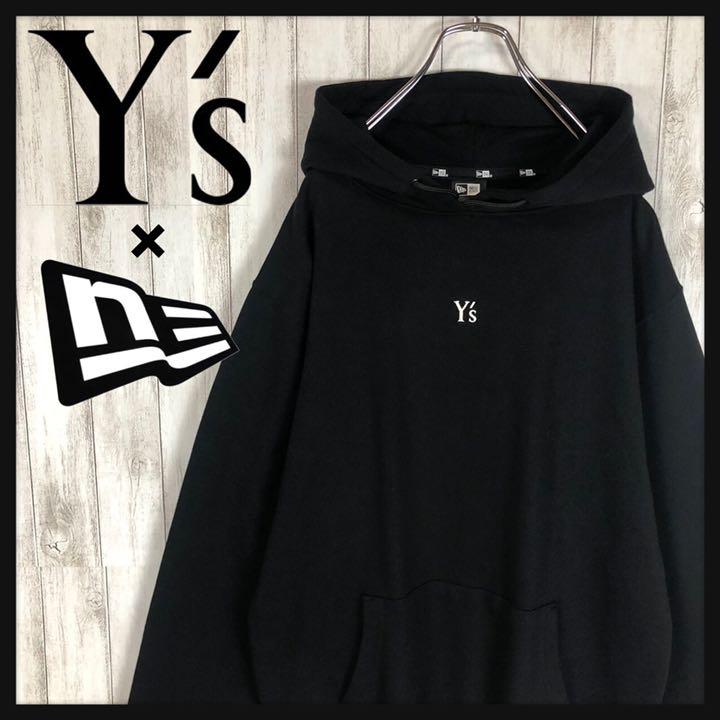 【限定コラボ】Y's ワイズ ニューエラ 新品未使用 刺繍ロゴ パーカー 希少