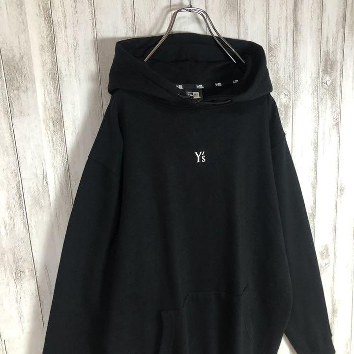 【限定コラボ】Y's ワイズ ニューエラ 新品未使用 刺繍ロゴ パーカー 希少