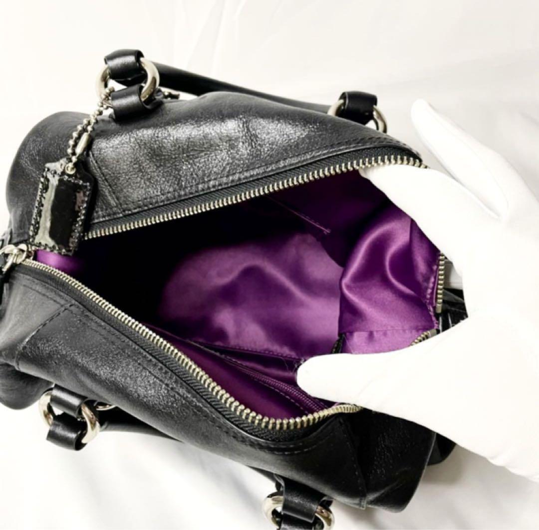 COACH - 極美品 COACH コーチハンドバッグ マディソンレザー