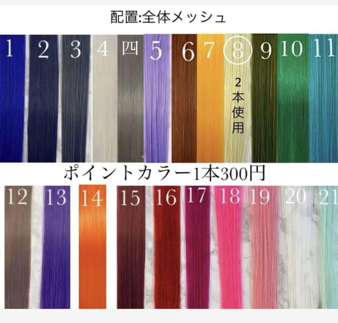 Ran　ポニーテールリング　リングエクステ　Aランク使用⭐︎基本色4080〜