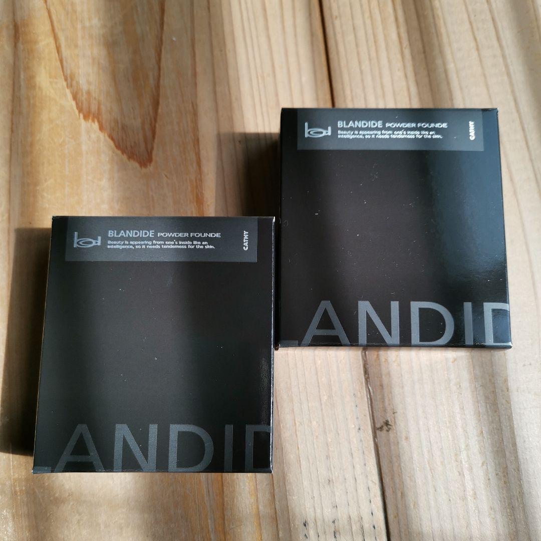 BLANDIDE パウダーファンデW ピンクオークル SPF15 2個セット