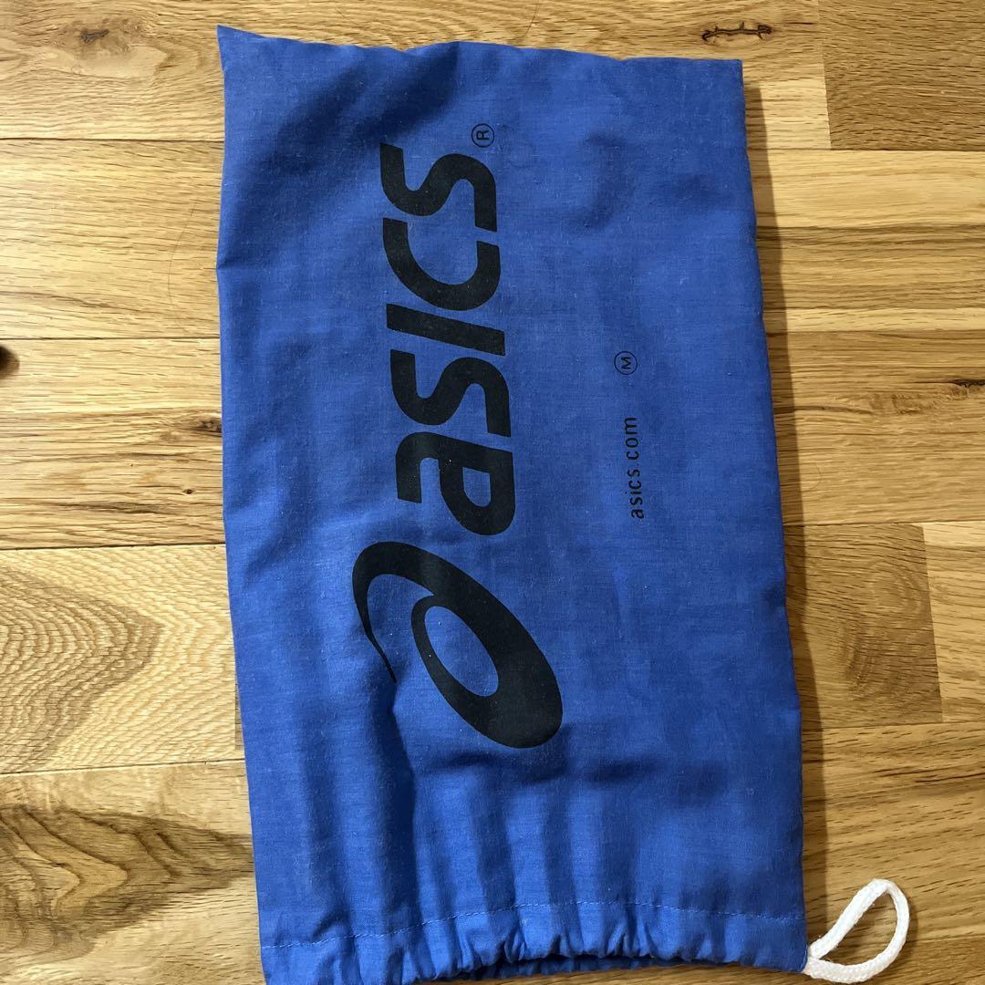ASICS スパイクシューズ ホワイト/オレンジ
