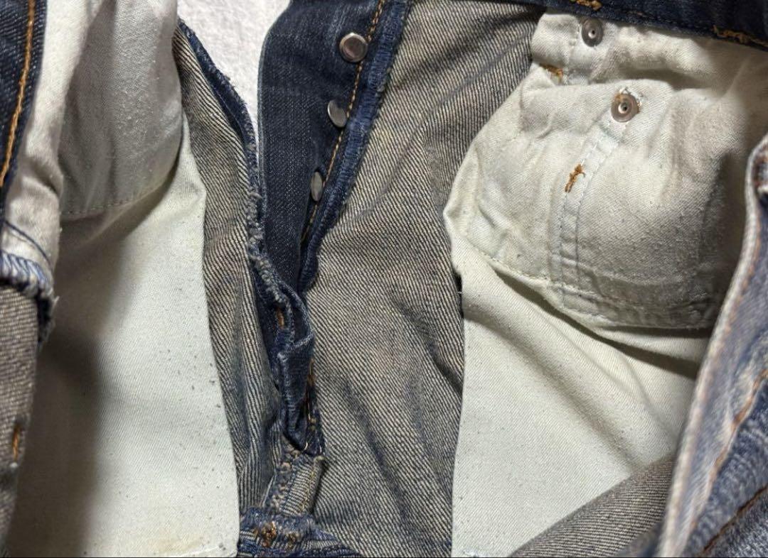 DIOR 2007AW Jake ディオール エディ ダメージ加工 デニムパンツ