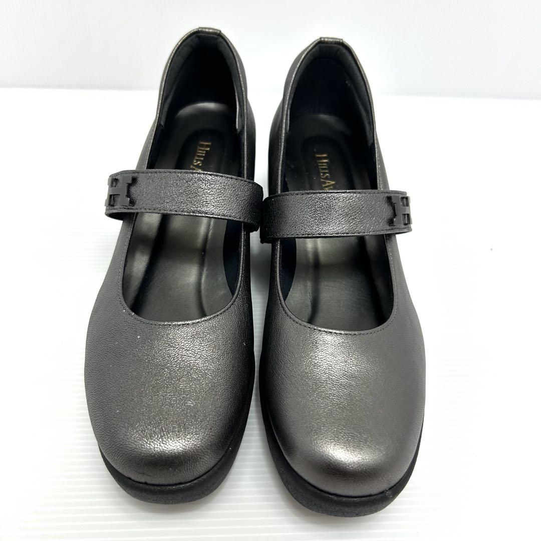 美品✨ ヒルズアベニュー ストラップパンプス ウェブソールパンプス