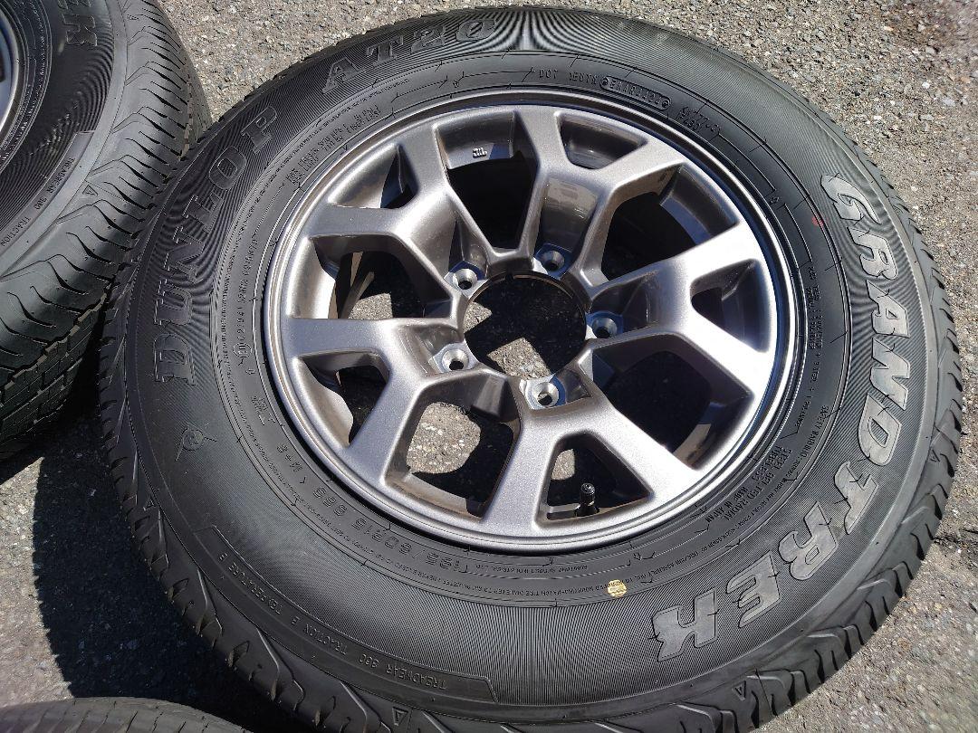 ジムニーシエラ純正 イボ付き 195/80R15 4本セット