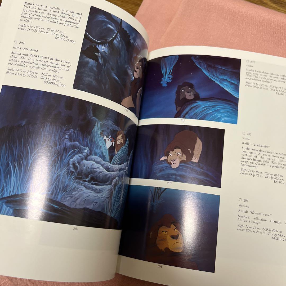 ディズニー SOTHEBY'S THE ART OF ライオンキング