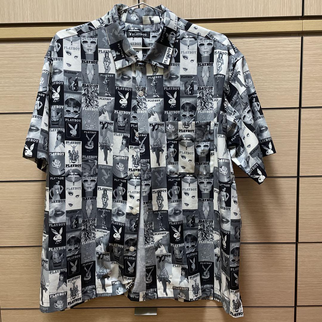 FREAK'S STORE ×playboy 柄シャツ