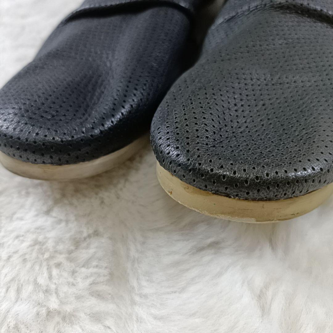 希少✨アルフレッドバニスター レザーサイドジップブーツ ドレープ 27.5cm