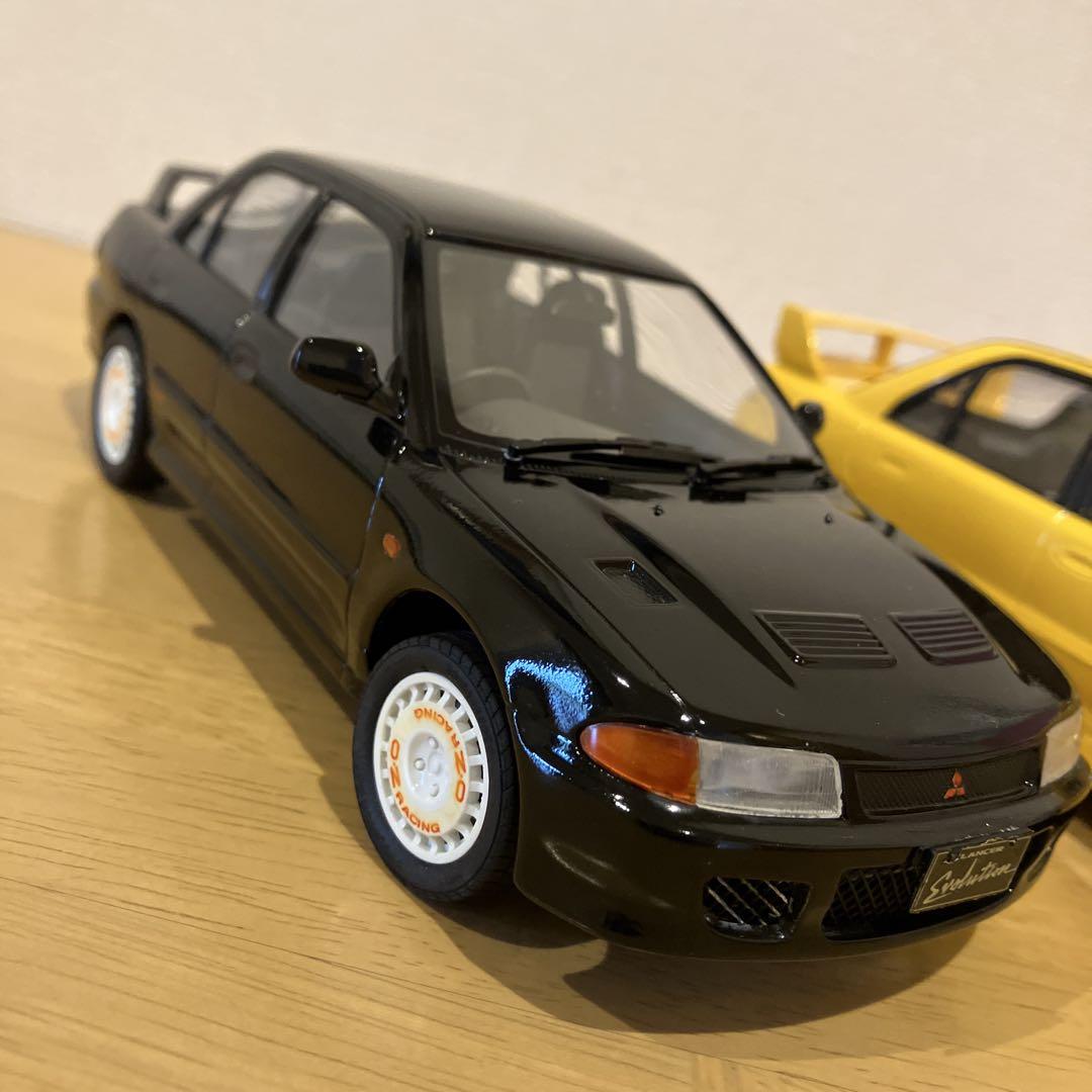 ハセガワ　1/24三菱 エボリューション 1&3&4 塗装済み完成品セット