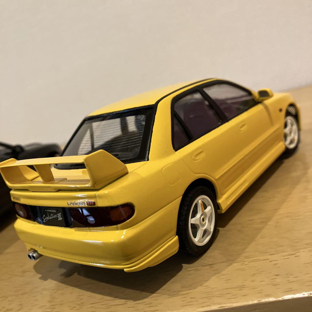 ハセガワ　1/24三菱 エボリューション 1&3&4 塗装済み完成品セット