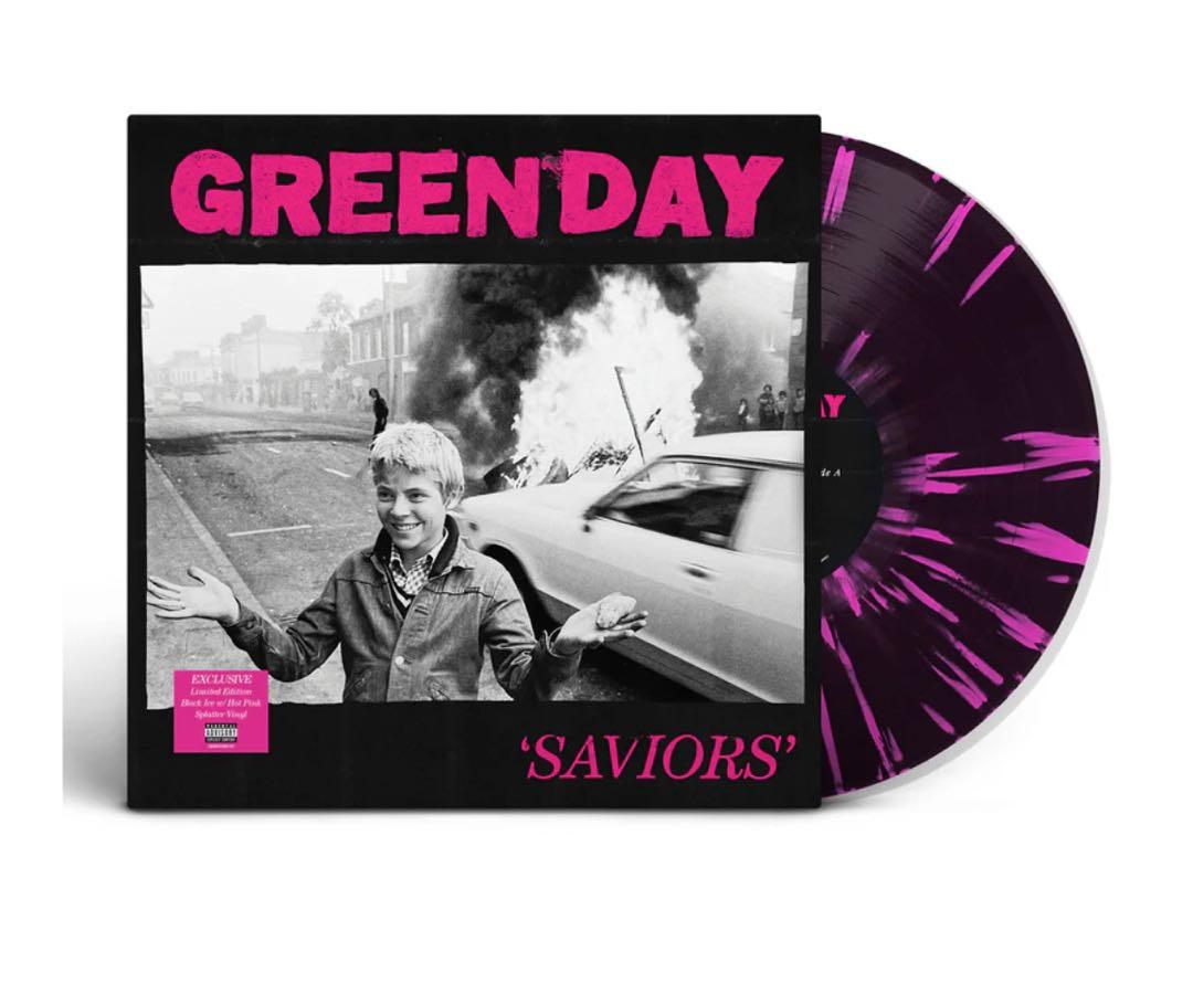 green day saviors 海外限定レコード 新品未開封 グリーンデイ