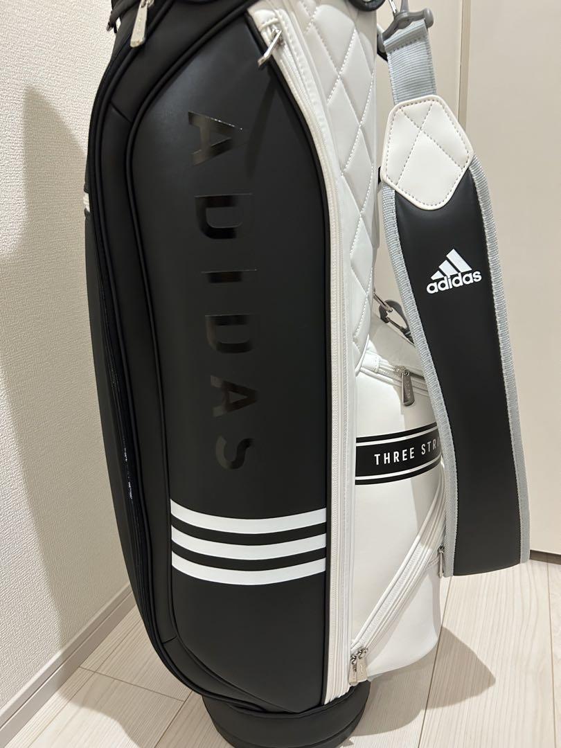 美品★パーソンズクラブ&adidas ゴルフバッグセット 美品☆パーソンズクラブ&adidas ゴルフバッグセット