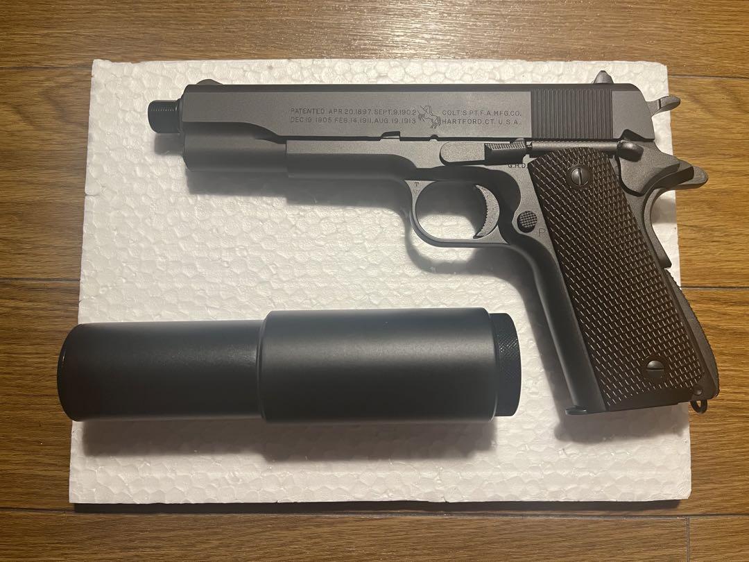 WA SCW M1911A1 コルトガバメント サイレンサーモデル