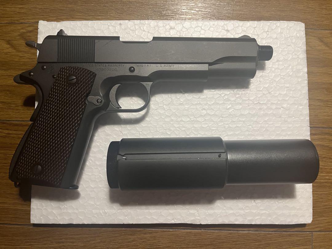WA SCW M1911A1 コルトガバメント サイレンサーモデル