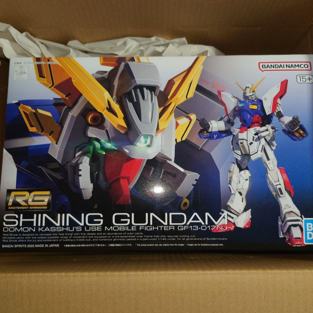 RG 1/144 シャイニングガンダム 機動武闘伝Gガンダム 新品未開封
