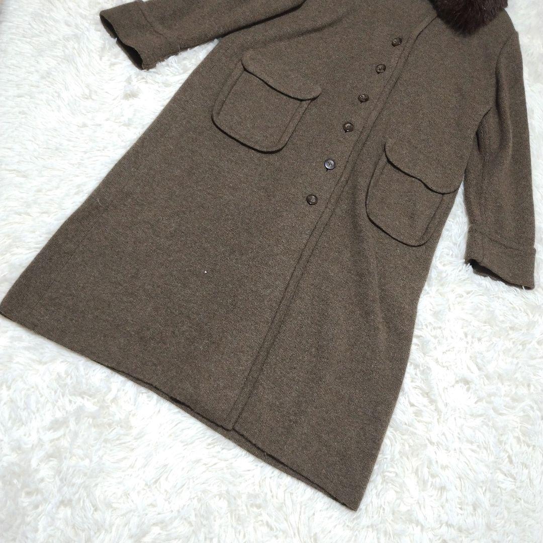 『Leilian』レリアン(11)チェスターコート 無地 エレガンス コンサバ Leilian』レリアン(11)チェスターコート 無地 エレガンス コンサバ