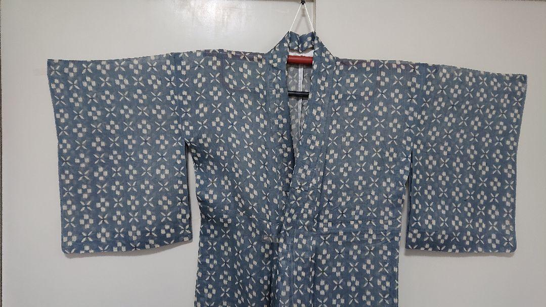 値下げ21000円 正絹 沖縄絹芭蕉 単着物 夏帯 帯揚げ、帯締め 画像1
