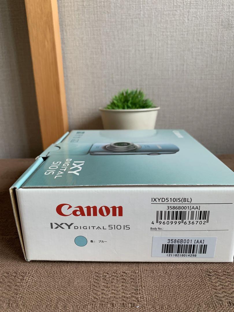 【極美品】Canon IXY DIGITAL 510 IS BL デジタルカメラ