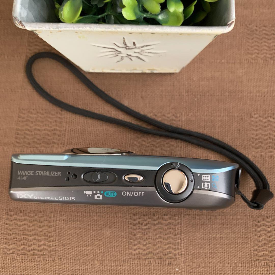 【極美品】Canon IXY DIGITAL 510 IS BL デジタルカメラ