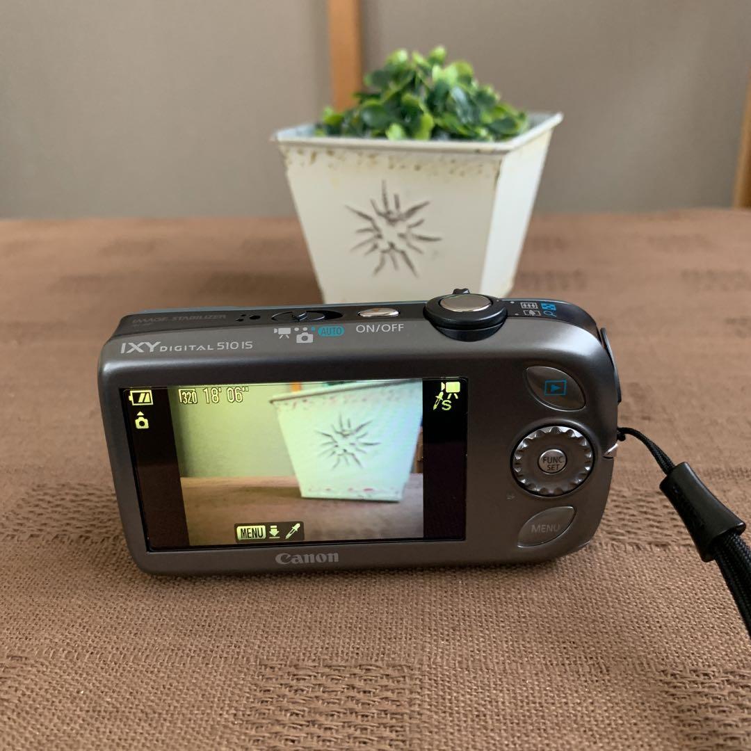 【極美品】Canon IXY DIGITAL 510 IS BL デジタルカメラ