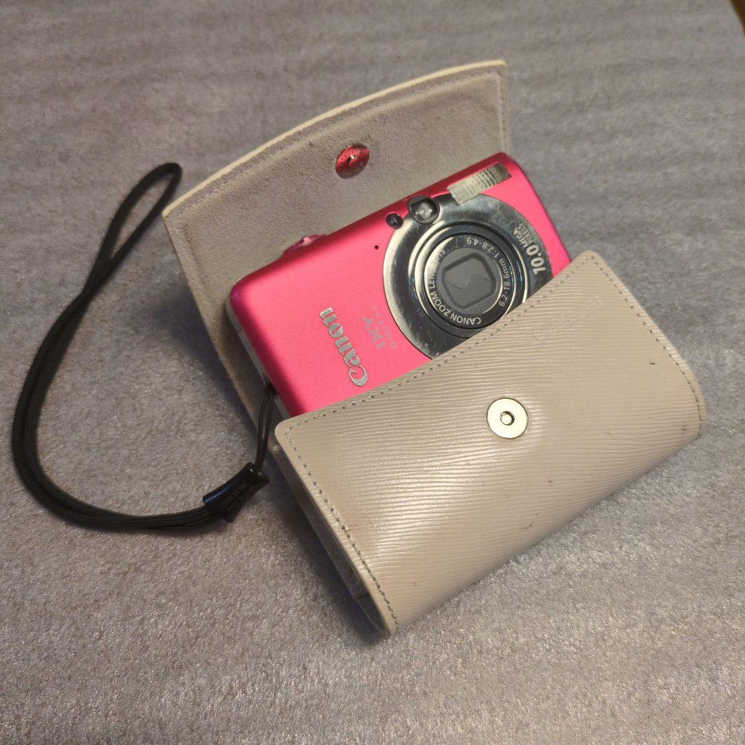 【ジャンク品】Canon IXY DIGITAL 10.0メガピクセル ピンク
