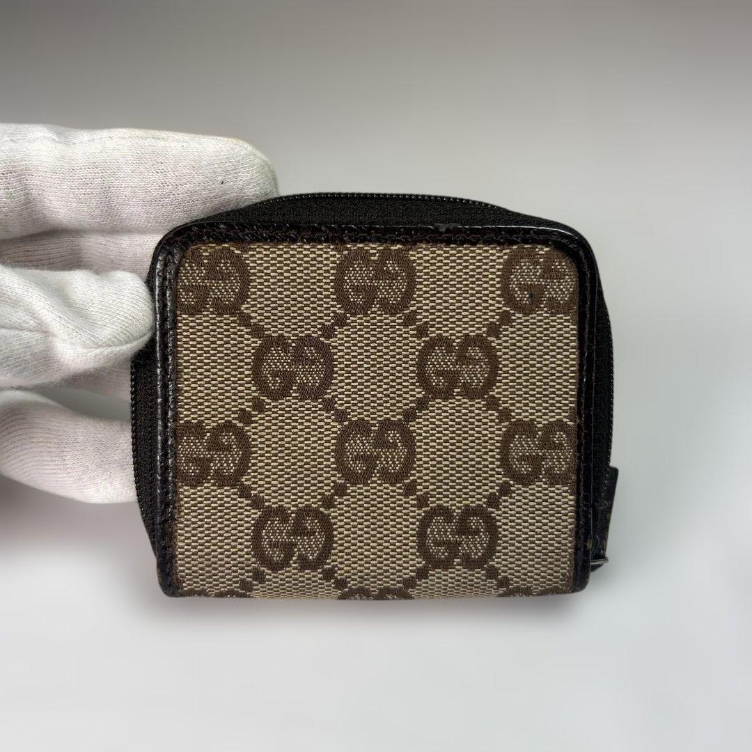 【sk/5.9/10】GUCCI GGキャンバス コインケース