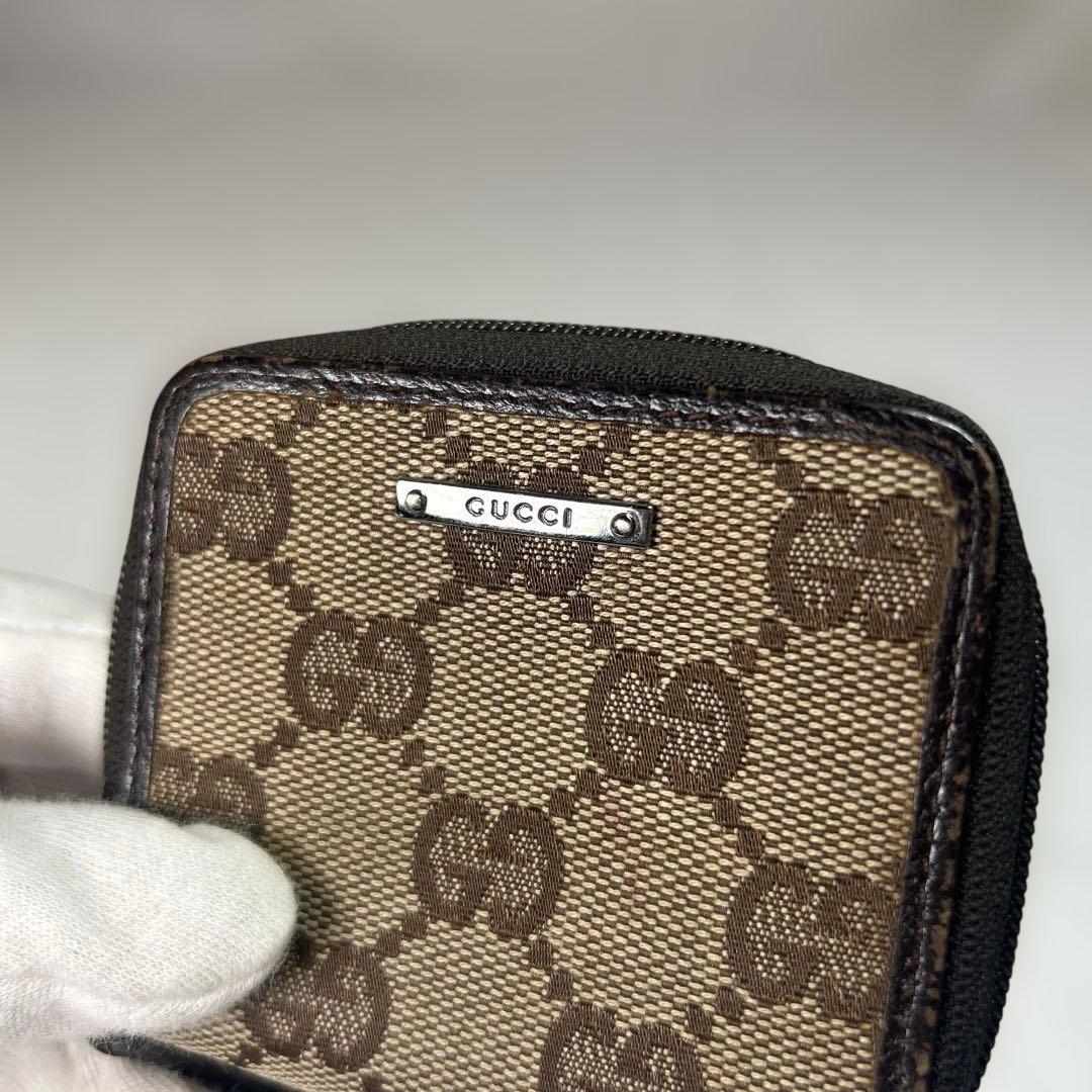 【sk/5.9/10】GUCCI GGキャンバス コインケース