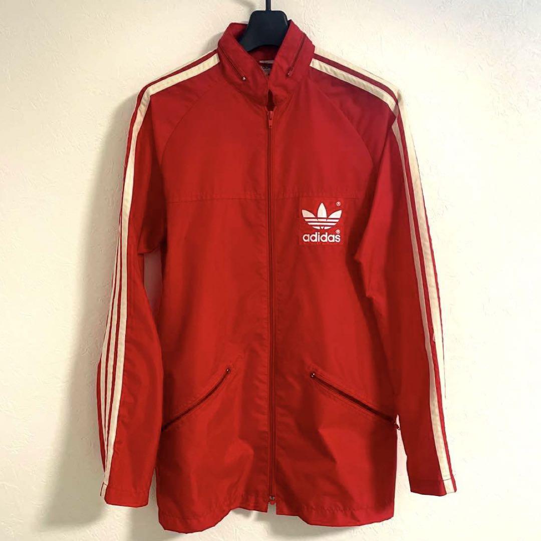 adidas アディダス ナイロンジャケット ジャージ 80’s 古着ビンテージ