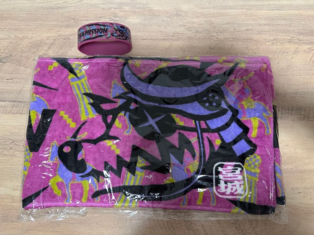 MAN WITH A MISSION 宮城 タオルとリストバンド セット目立った傷や汚れなし