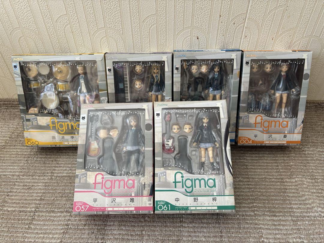 figma けいおん! フィギュア5体セット けいおん！ figma 5体セット+1
