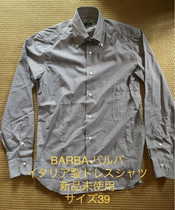 い出のひと時に、とびきりのおしゃれを! 【定価70%オフ】 BARBA 新品 純正販売店舗 ★BARBA/バルバ★ イタリア 高級 ブラウス リネン 40 シャツ/ブラウス(七分/長袖)
