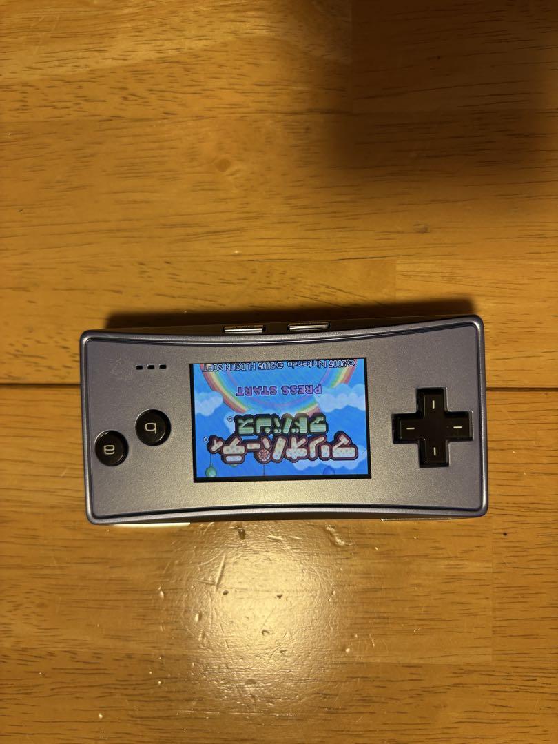 本体ブルーゲームボーイミクロ