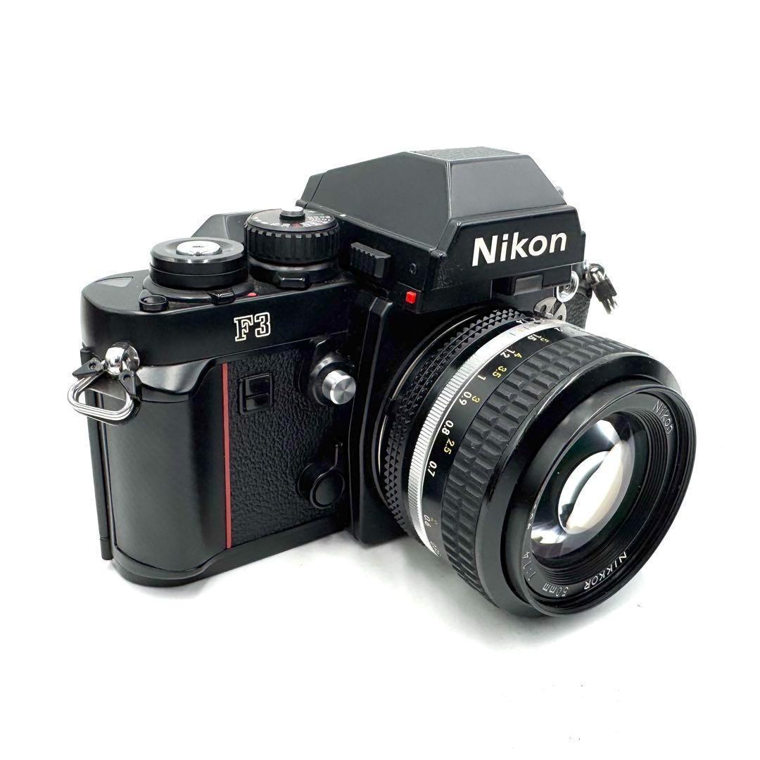 ❁完動品❁Nikon F3 単焦点レンズ付き 50mm フィルムカメラ