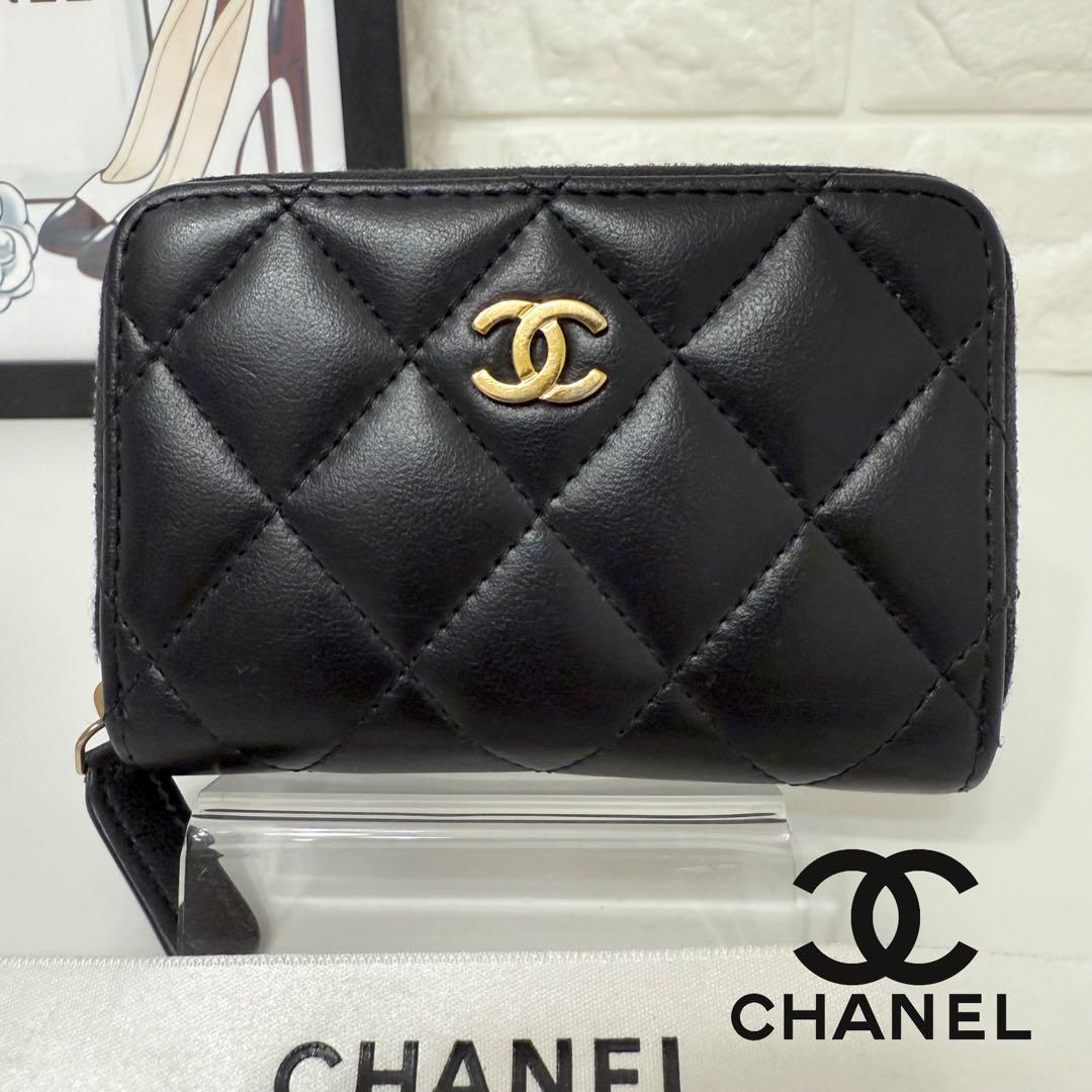 CHANEL シャネル マトラッセ 財布 コインカードケース フラグメントケース