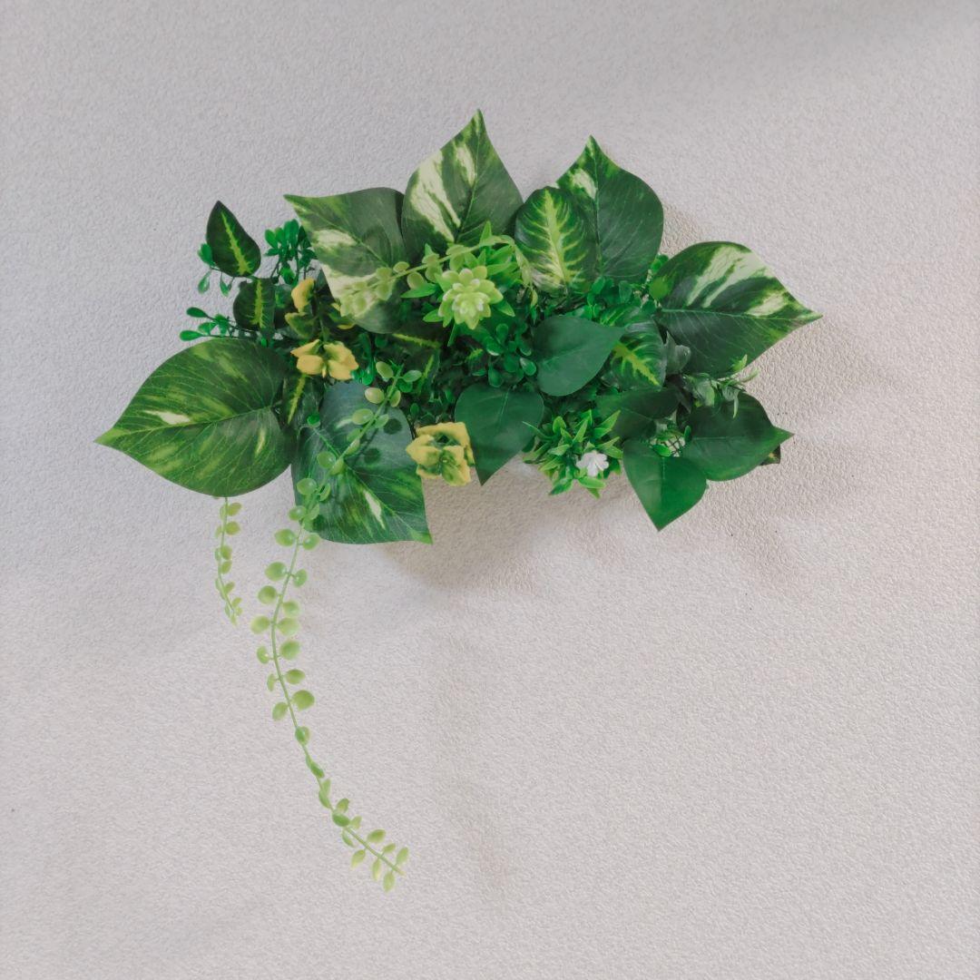 【フェイクグリーン】光触媒加工 造花 ウォールグリーン 人工観葉植物 インテリア